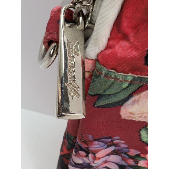 Canvas Life Pink Floral Laptop Case Messenger Bag with Wide Shoulder Strap - Picture 6 of 11